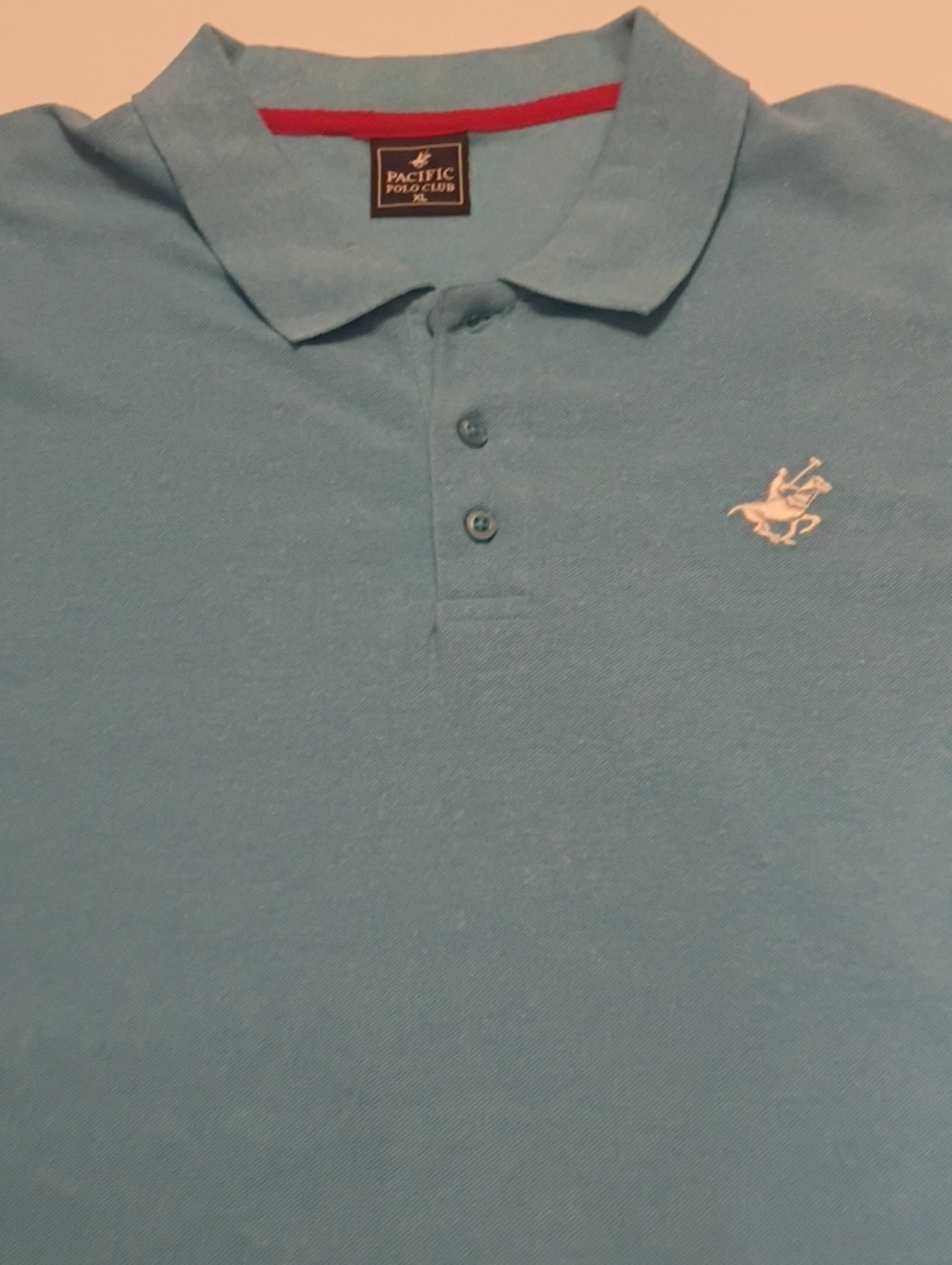 Pacific Polo Club Men’s Maui Sky Blue Short-Sleeve Polo